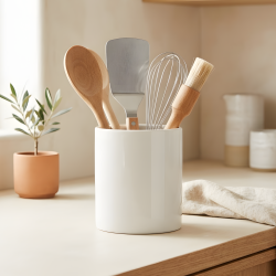 Porcelain Utensil Holder